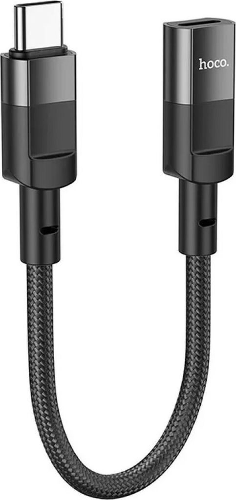 HOCO OTG-Adapter Typ C (Stecker) auf Lightning (Buchse) 3A U107 0,1 m schwarz