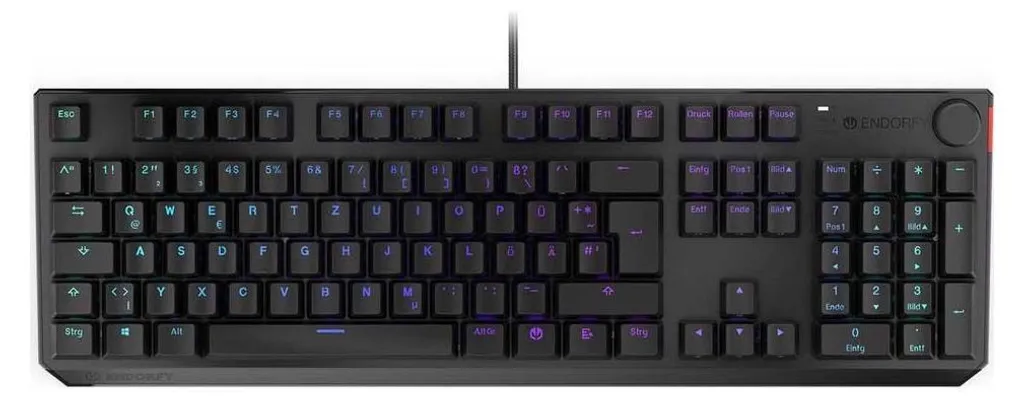 Fini les fautes de frappe avec le Clavier ENDORFY Thock QWERTZ Français