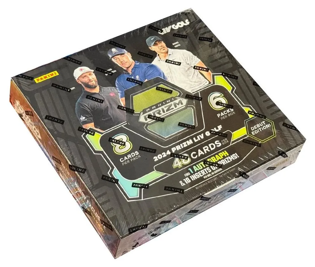 Panini 2024 Prizm LIV Golf Boîte Hobby scellée avec cartes autographes