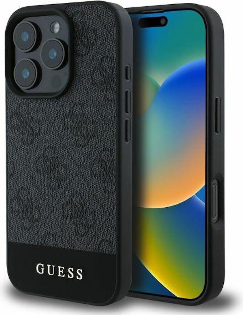 GUESS case passend fr IPHONE 16 Pro Max GUHCP16XG4GLGR Produktbild 