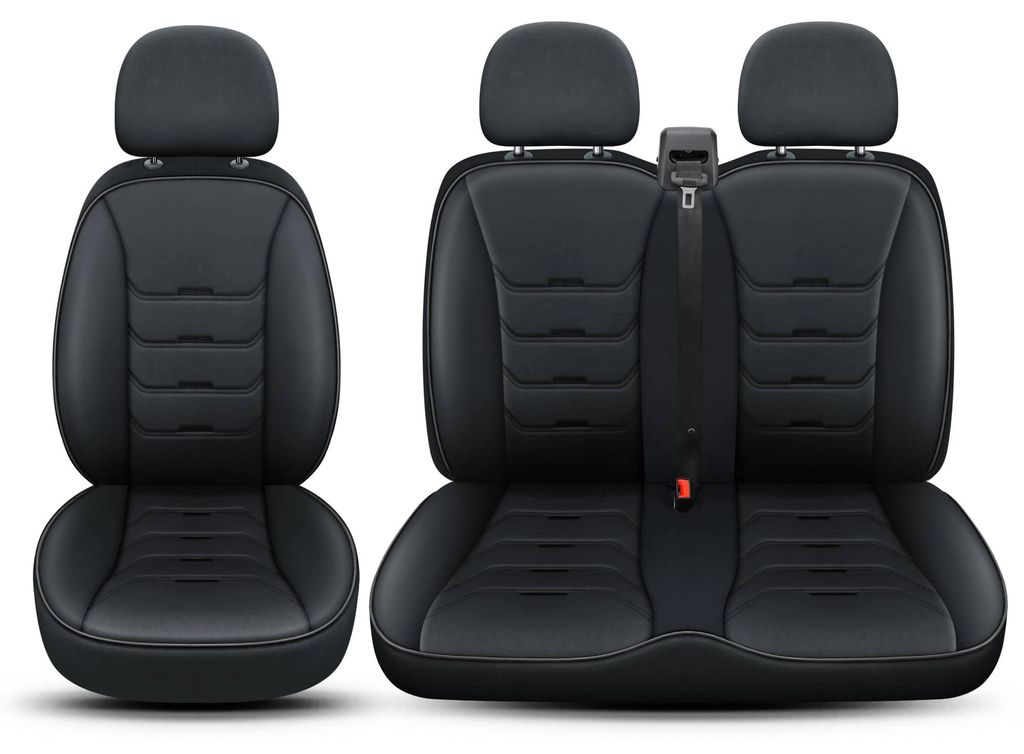 Schonbezüge für Toyota Proace Max Bj ab 2024 (inkl. Doppelsitzbank)