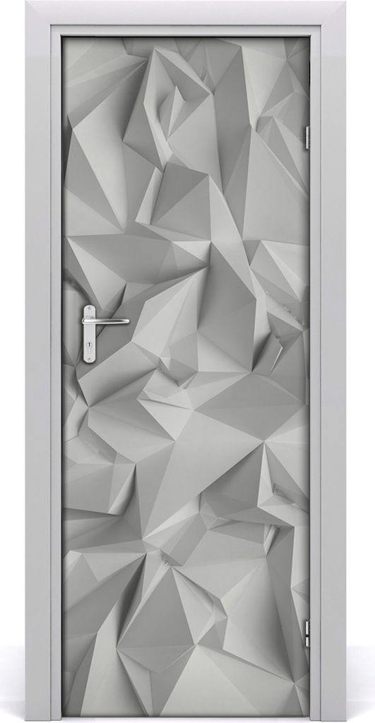 Tulup Türaufkleber 75x205 cm Dekorative Aufkleber Selbstklebend Wasserdichte Tapete Abnehmbar Schlafzimmer Wohnzimmer Wohnkultur - 3D-Abstraktion