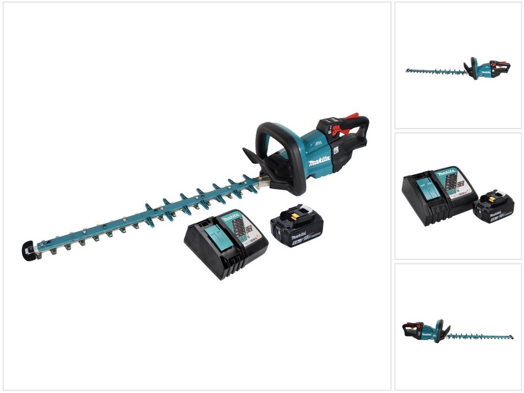 Makita DUH602RT, 60 cm, Einzelne Klinge, 4400 SPM, Blau, Produktbild 