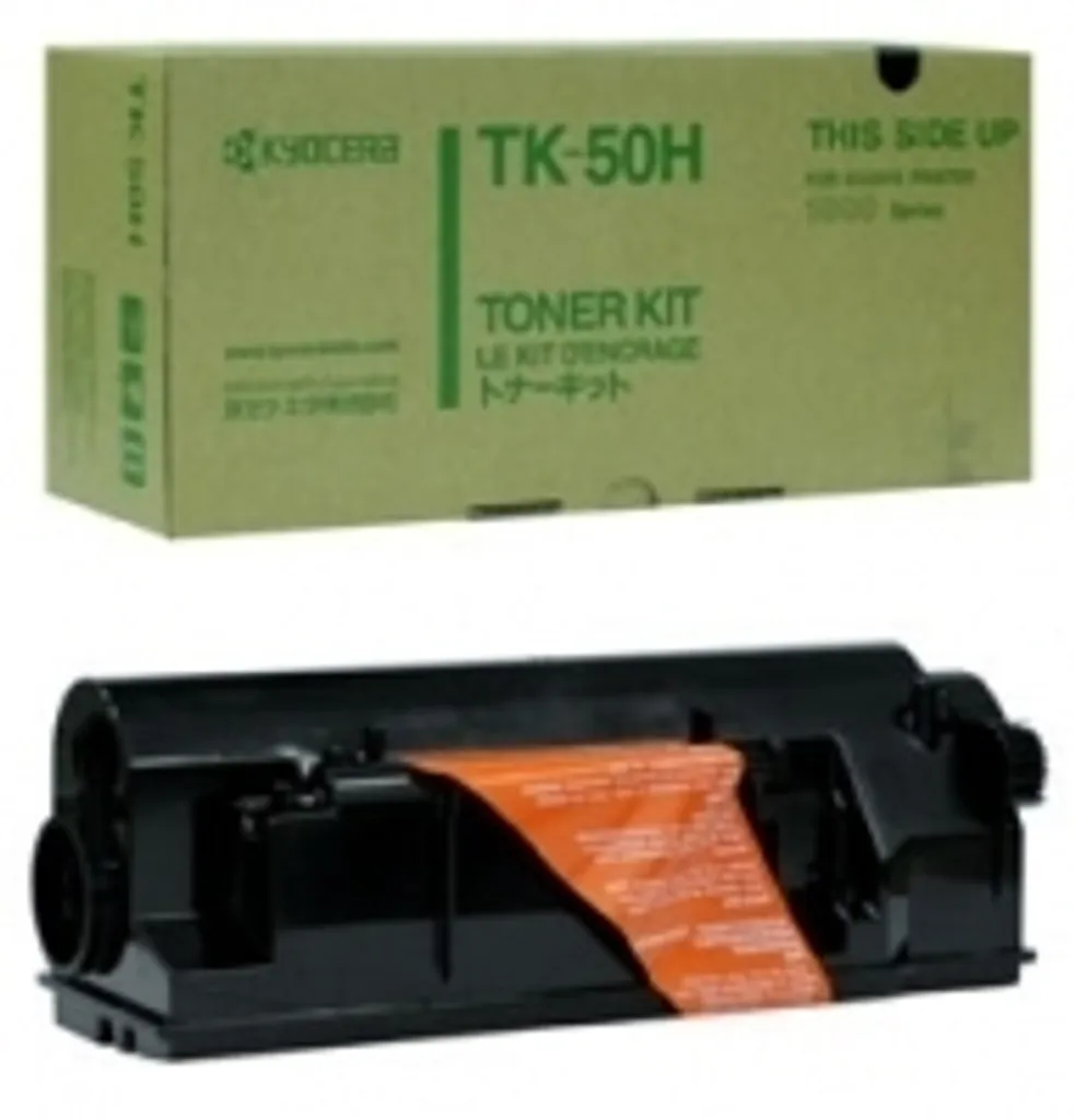 Toner Kyocera TK-50H Noir Haute Capacité pour Imprimantes Laser Kyocera