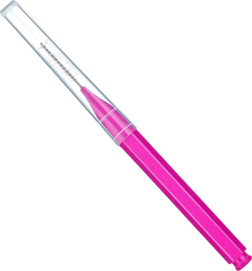 Gerade Interdentalbürste, Einweg-Interdentalbürste mit Zugmechanismus aus Edelstahldraht zur Reinigung der Zahnzwischenräume
