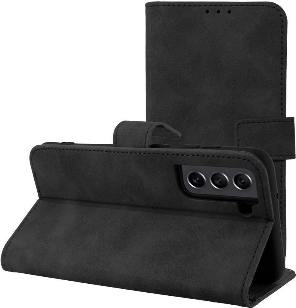 TENDER Book passend für SAMSUNG S21 FE schwarz