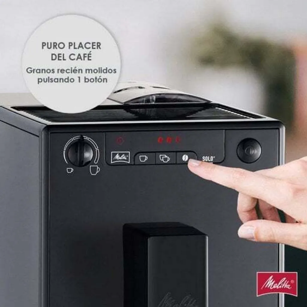Machine à café à grains compacte Melitta Solo pour espresso maison - 15