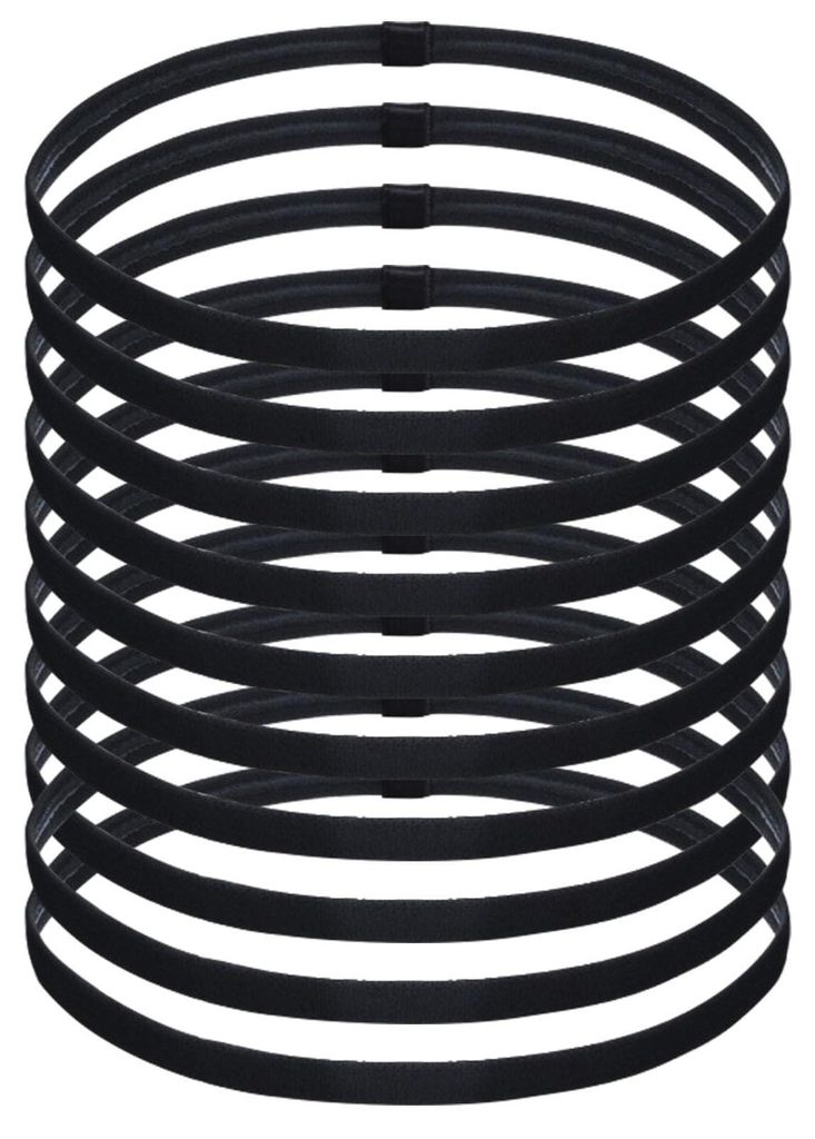 Chiluxendo 10 Stück Haarband Jungs Sport Schwarz, Stirnband Produktbild 