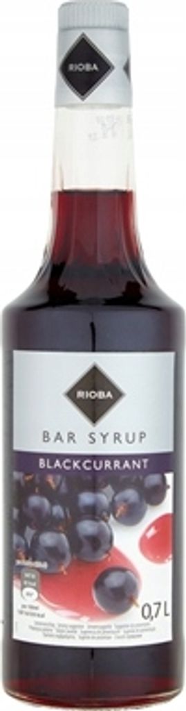Sirup für schwarze Johannisbeeren 700ml - Rioba