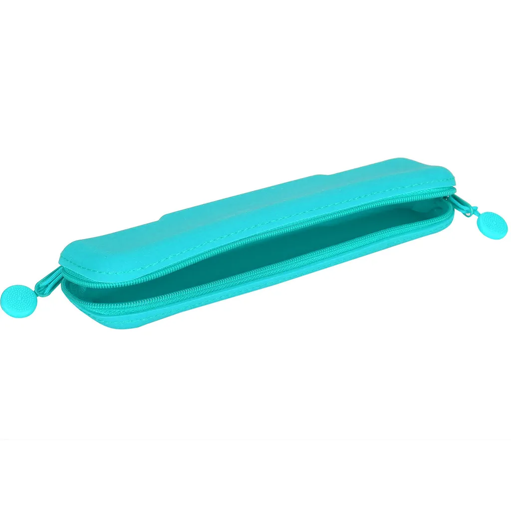 Mini Beauty Case Impermeabile Verde: Organizer Viaggio in Silicone