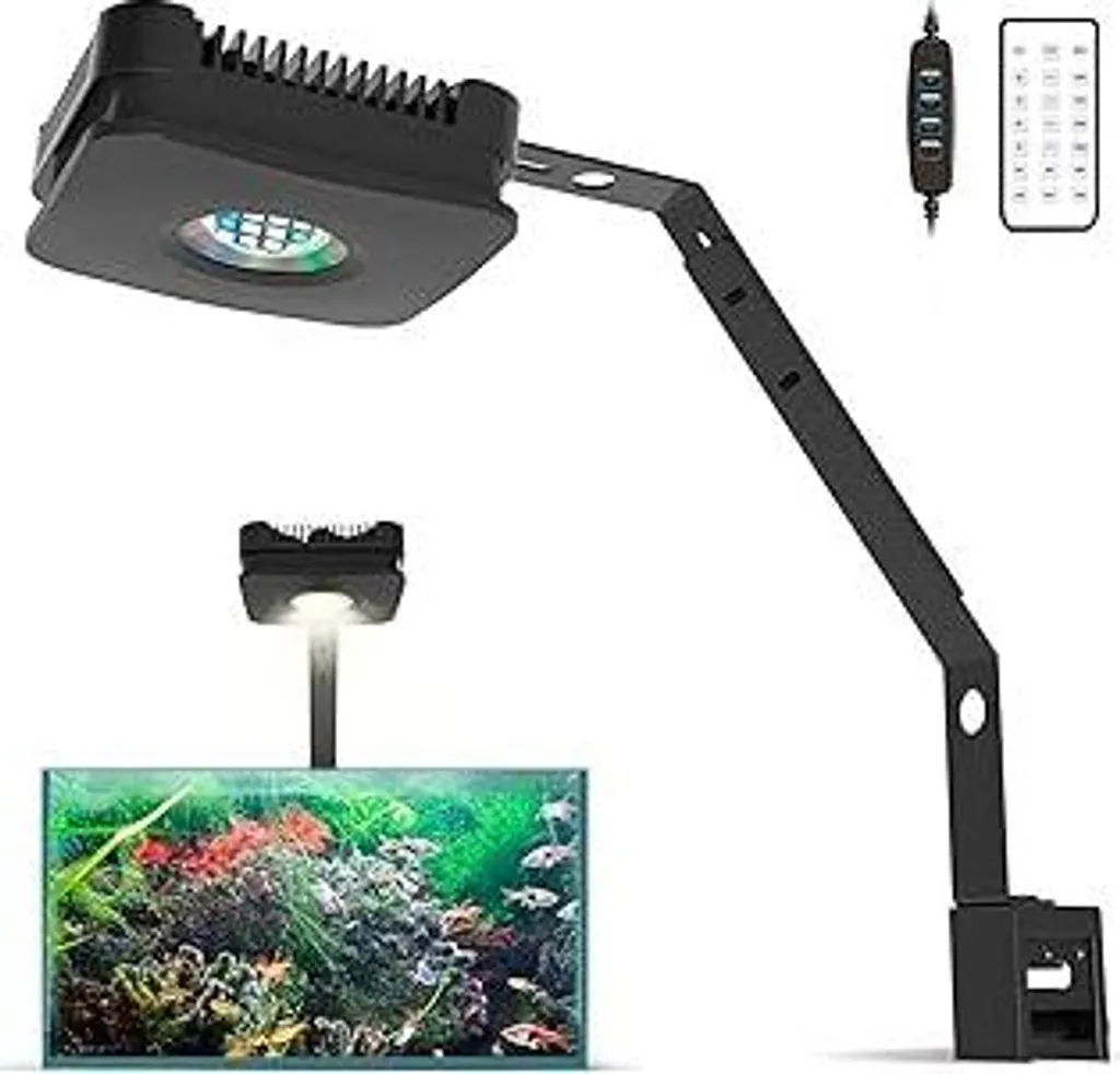 Plafoniera LED P30 30W Acquario Dolce: Spettro Completo e Timer Smart