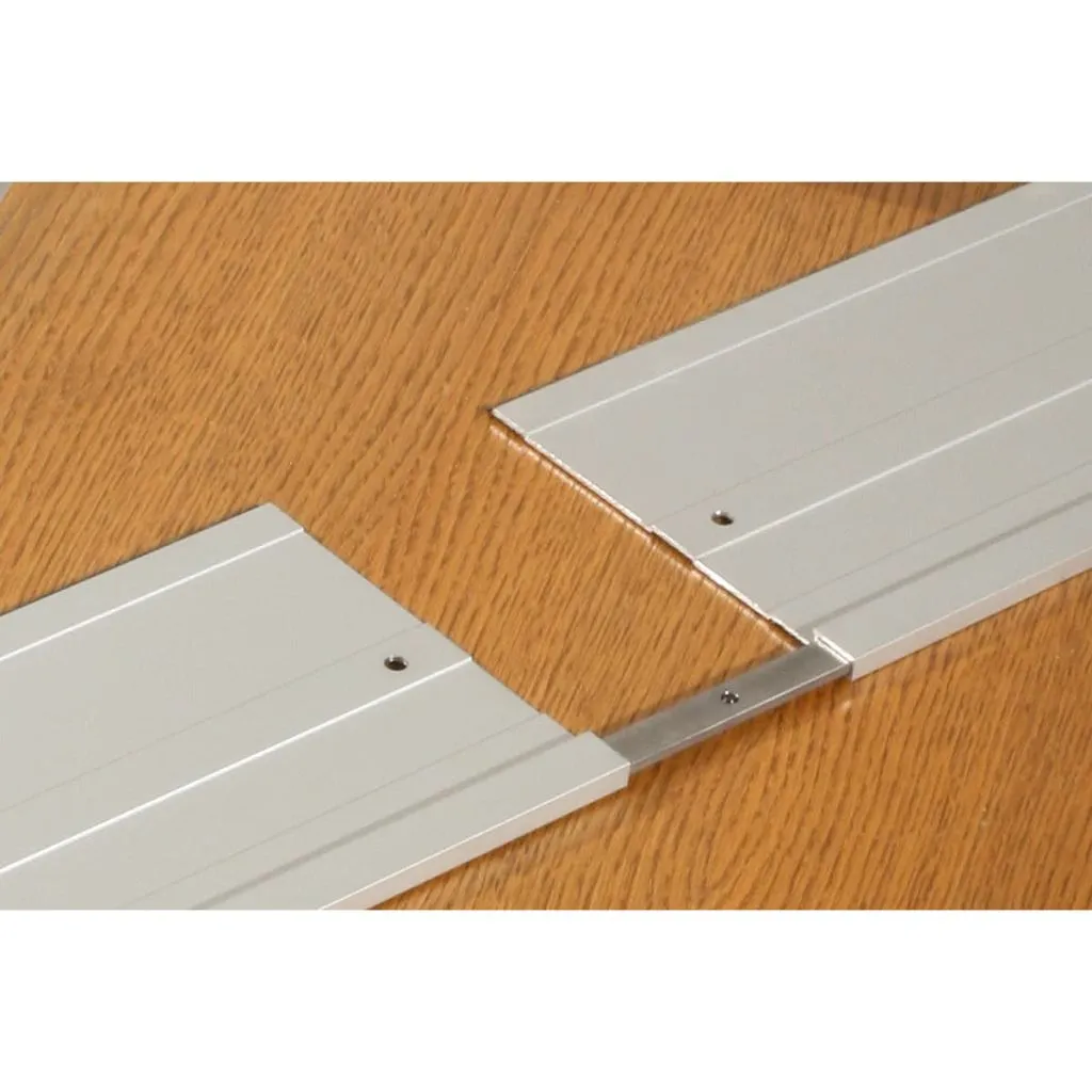 Kit de rallonge pour rail de guidage en aluminium avec guide de coupe