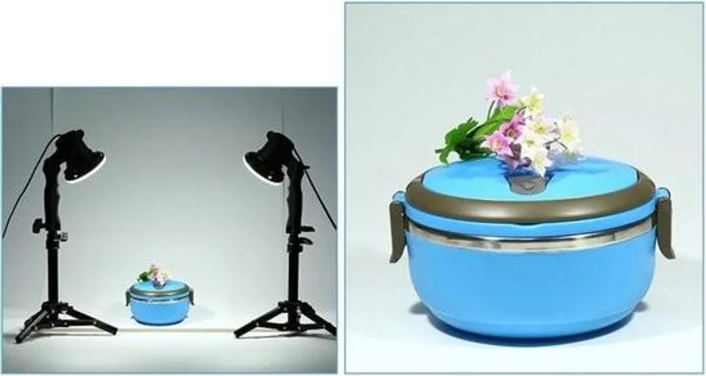 Éclairage Studio Photo de Table : Lampe LED pivotante pour Vente en Ligne x2 - 4