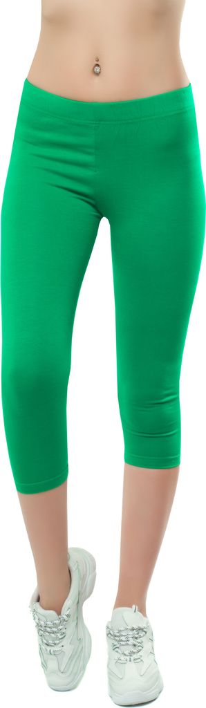 3/4 Leggings Damen High Waist - Bunte Caprihose Für Fitness, Yoga & Freizeit