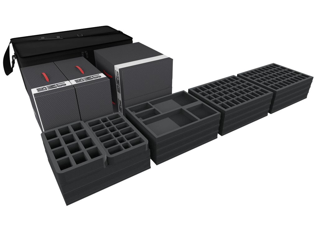 Transporter für über 500 Zombicide Figuren & Zubehör mit Boxen