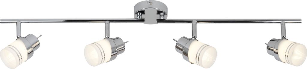 Brilliant Heda LED 5W DE4/DREHB. Spotrohr, 4-flammig, drehbar; G36832/77