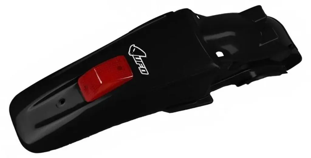 Garde-boue arrière XR 650 R incassable UFO Plast noir 2000 à 2007
