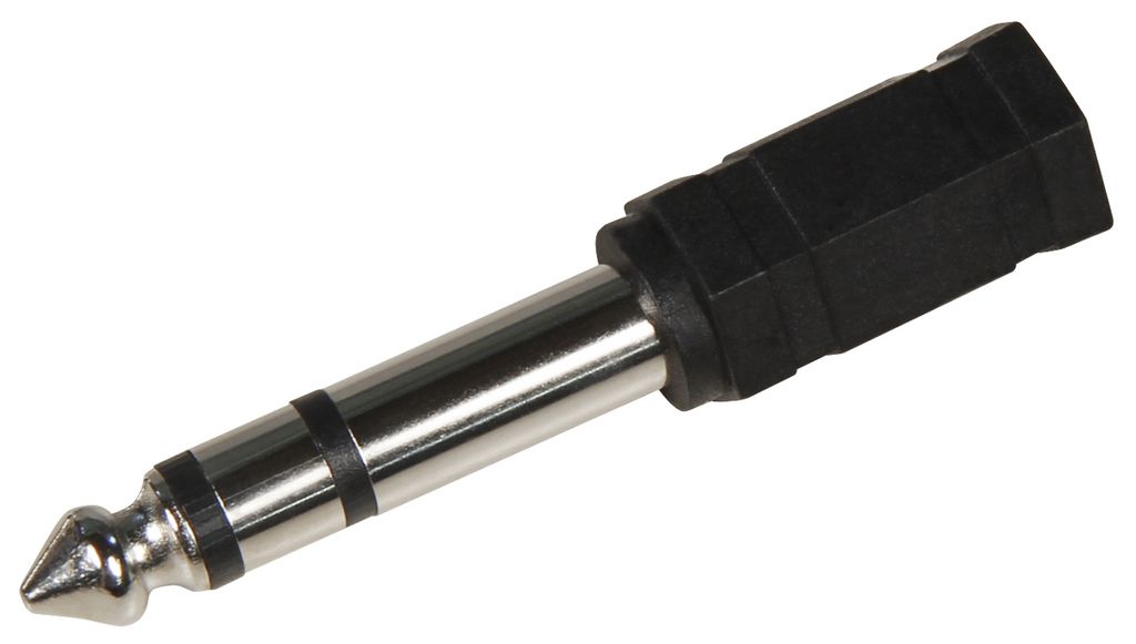 ShiverPeaks S/CONN maximum connectivity Adapter, Klinkenstecker Stereo 6,3mm auf Klinkenkupplung Stereo 3,5mm (57070)