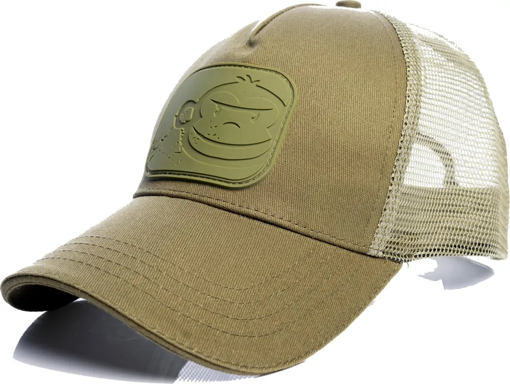 Casquette de Pêche Trucker Vert Vert : Accessoire APEarel pour Pêcheur