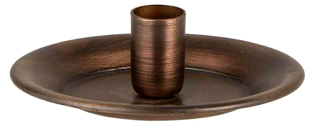 Runder Kerzenhalter für 1 dünne Kerze 7x2 cm