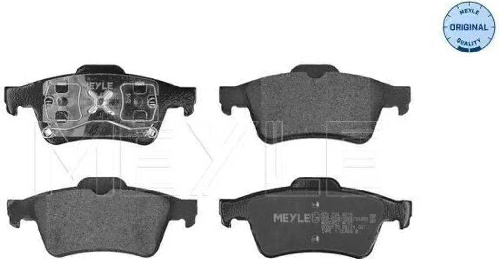 Plaquettes de Frein Arrière MEYLE Silencieuses - 025 234 8216 - OE 93176116