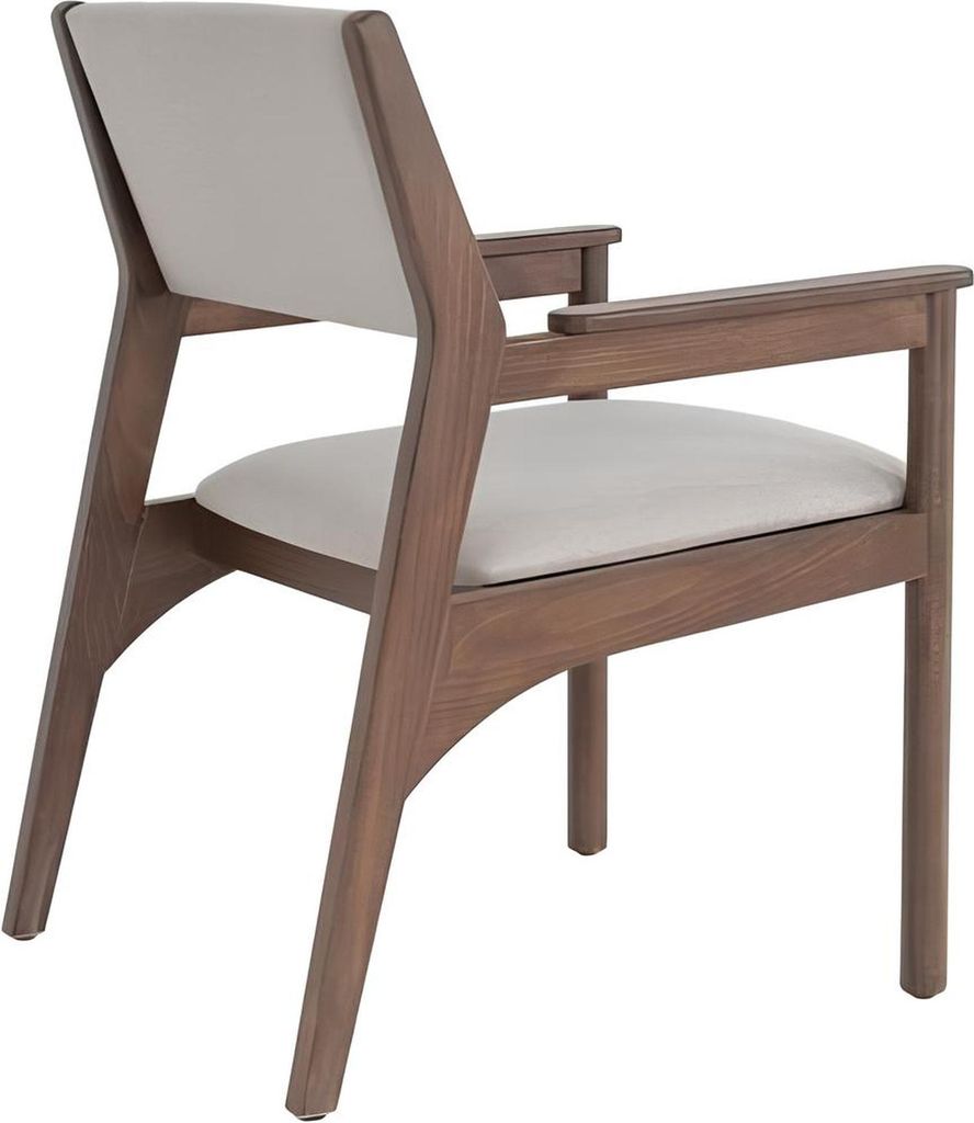 Esszimmerstühle Grauer Einsitzer Stilvoller Stuhl Luxus Designer Möbel