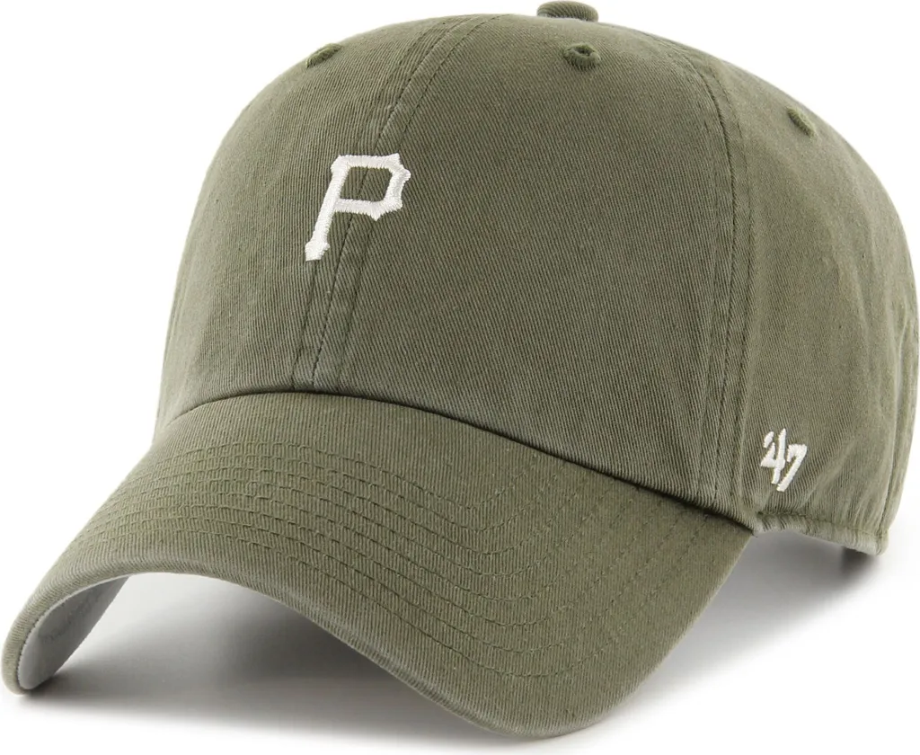 Casquette de baseball MLB Pittsburgh Pirates ajustable en coton premium