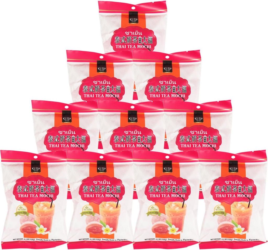 Mochi Thai Tea Geschmack 10x120g