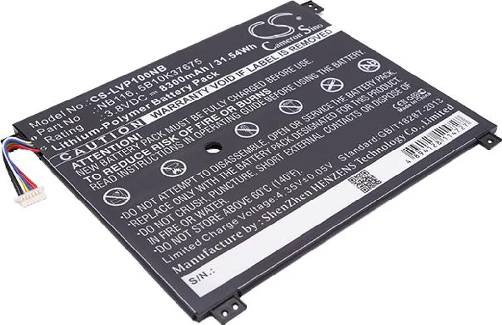 Batterie PC Portable Lenovo IdeaPad 100S - Idéal pour le Travail et les Cours