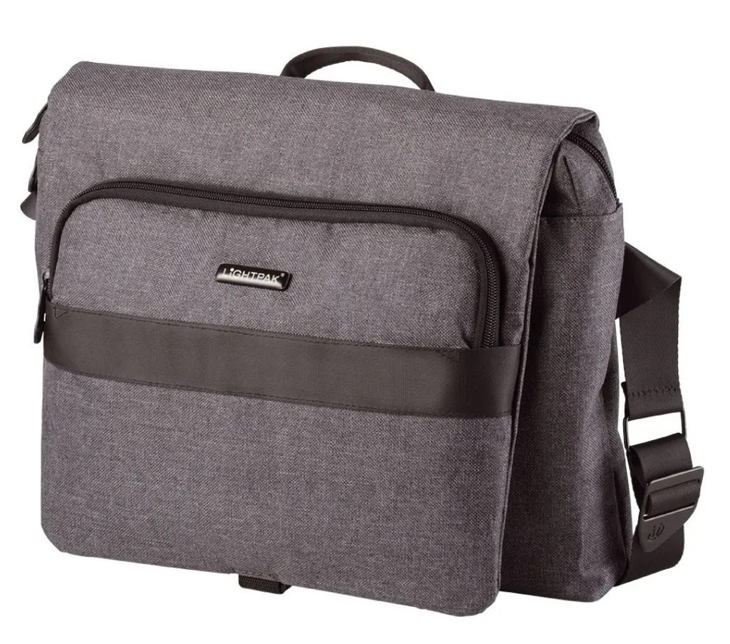 Lightpak 46165 WALKER Tracolla Grigia | La Borsa Urban Definitiva