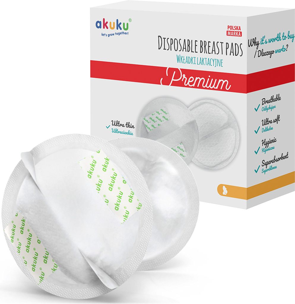 Akuku Ultradünne Premium Stilleinlagen 30 Stück