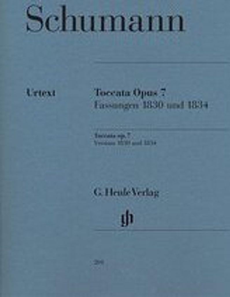 Toccata C-Dur op.7, Klavier