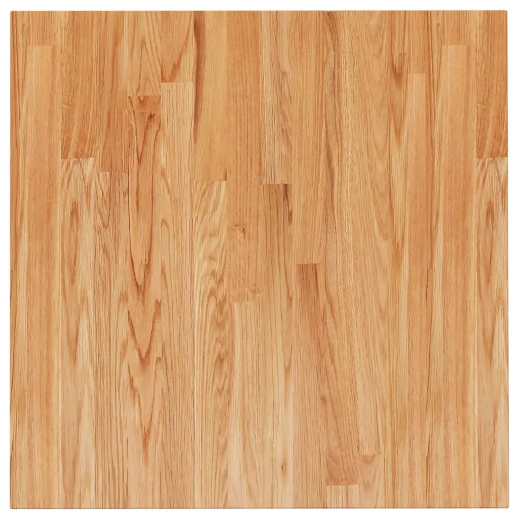 SYFAX Top Tavolo Quadrato 60x60 Rovere Chiaro - Ideale Bar e Ristoranti