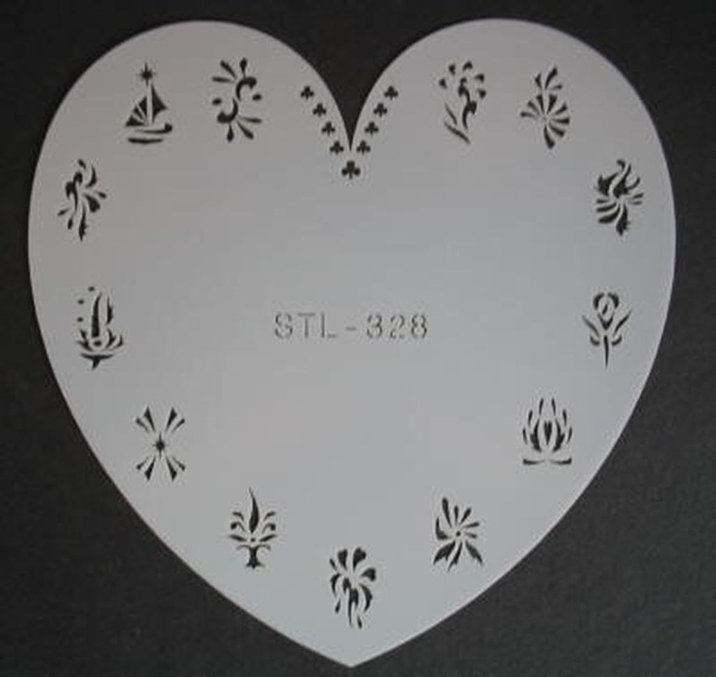 Airbrush-Schablone STL-328