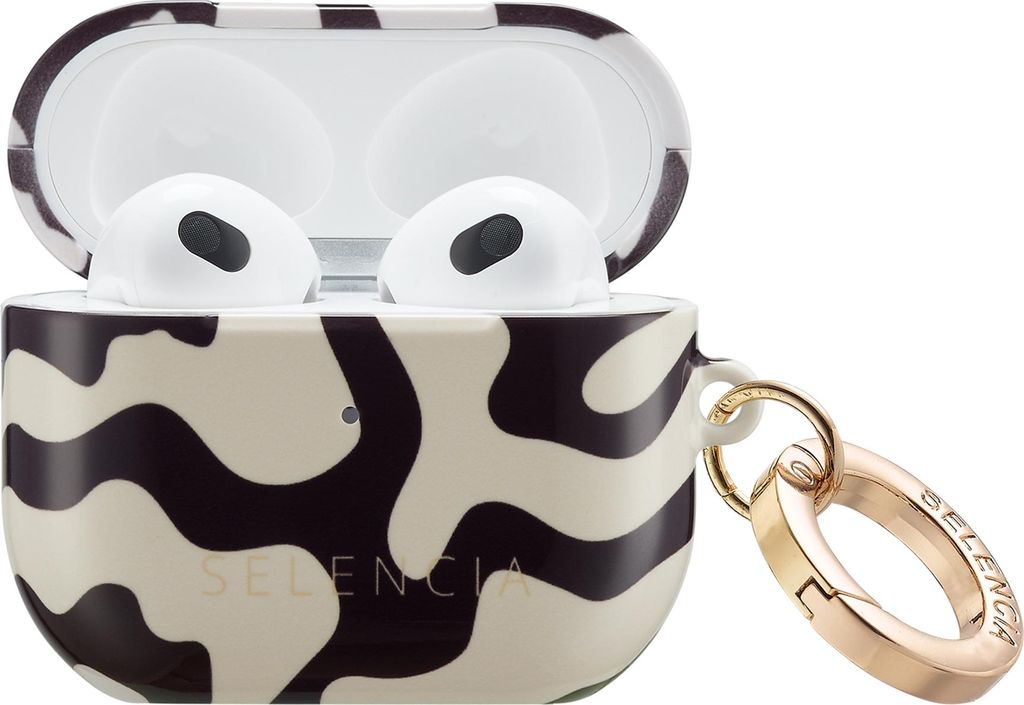 Selencia Vivid Case AirPods 3 - Art Wave Black
