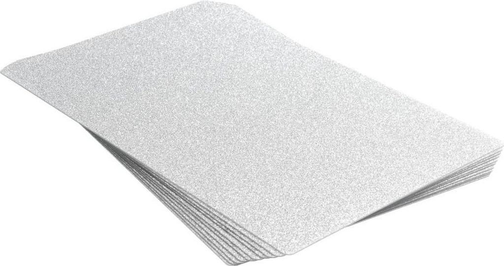 Folie passend für Rückwand 180 x 120 mm 10 Stück - silber