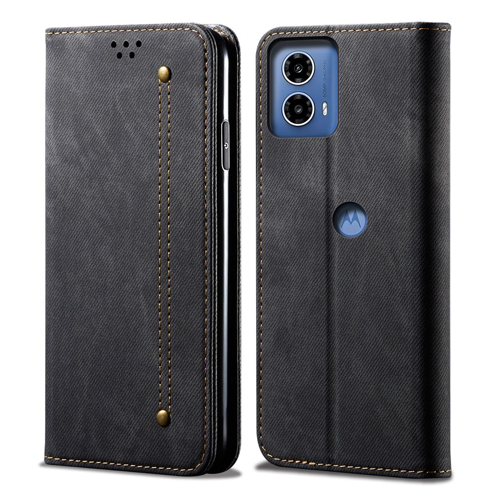 Pouzdro pro Motorola Edge 50 Fusion, Kožené Peněženkové Obrázek produktu 