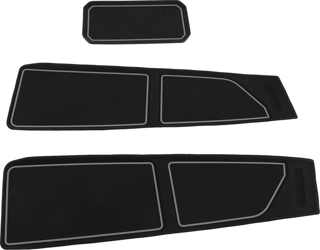 Tappetini Silicone Bronco 2021-2024 Antiscivolo Grigio 3 Pezzi Interni