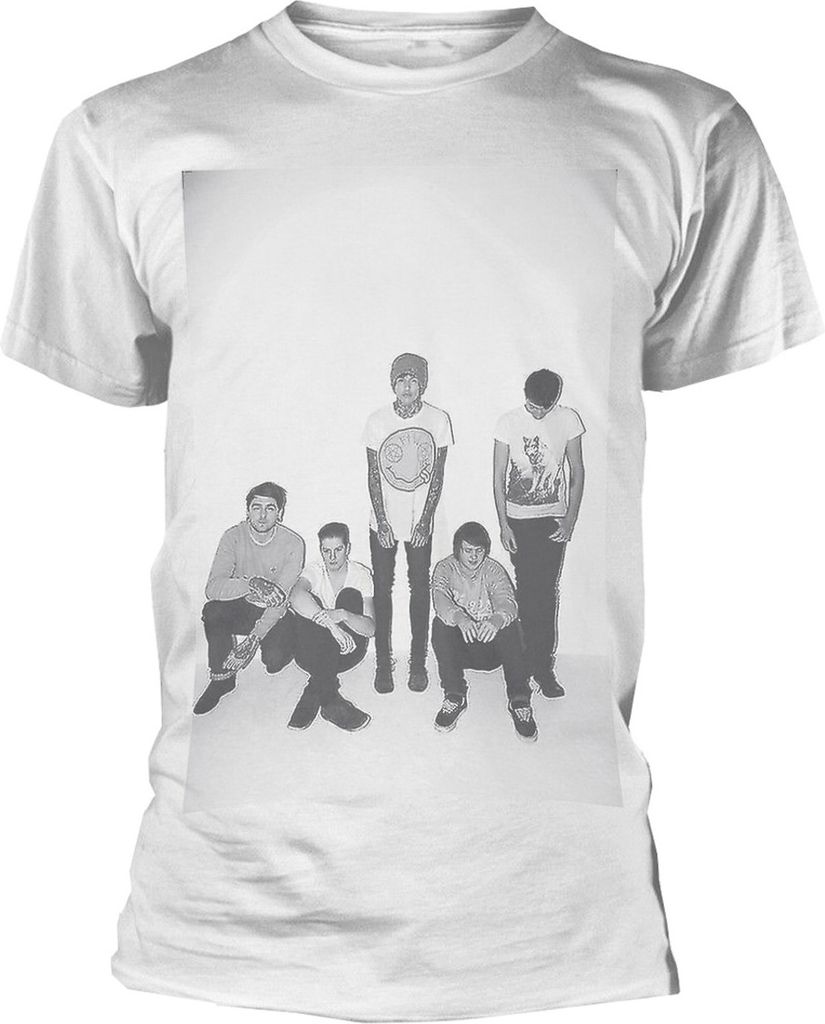 Bring Me The Horizon - T-Shirt für Herren/Damen Uni RO6691 (S) (Weiß)