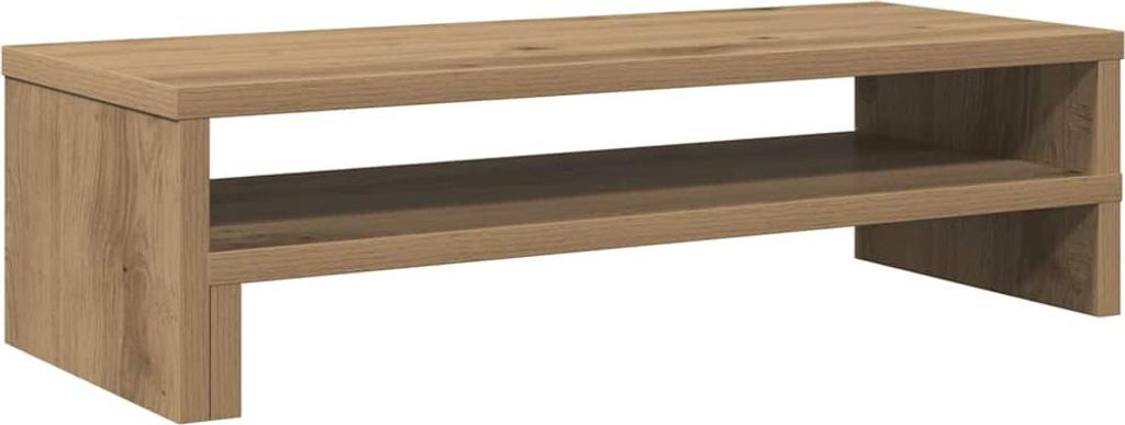 vidaXL Stojan na monitor Artisan dub 54x22x15 cm Materiál Obrázek produktu 