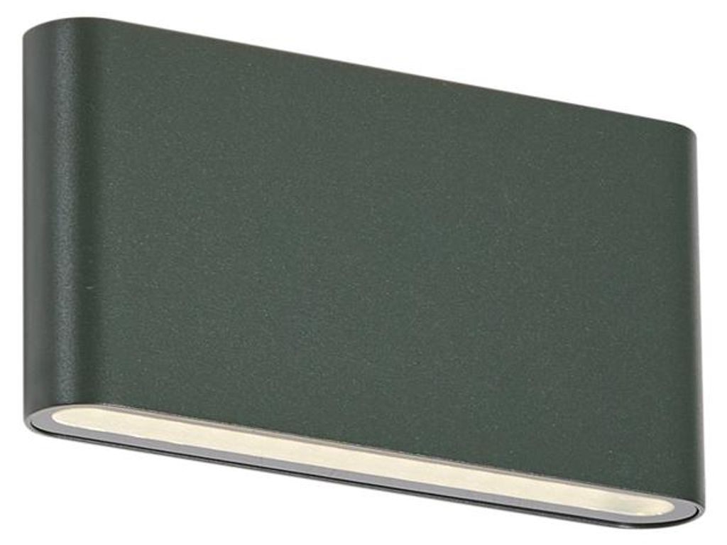 Moderne Außenwandleuchte DunkelGrün 17,5 cm inkl  LED IP65 Produktbild 