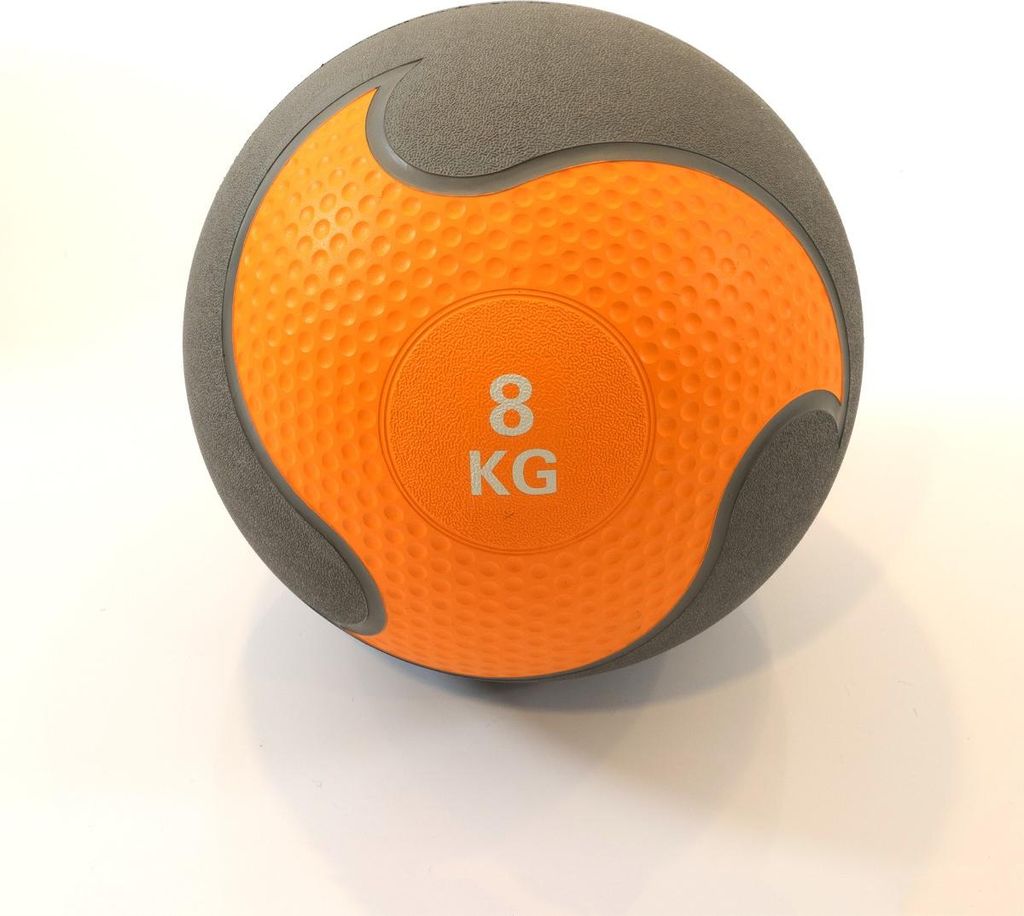 Muscle Power Gummimedizinball 8 kg