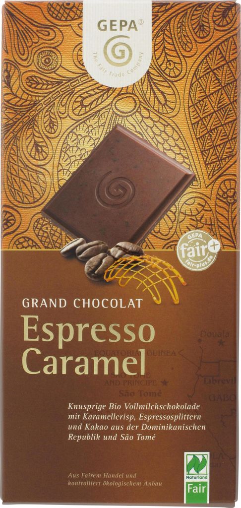 Grand Chocolat - Espresso Caramel 100g Produktbild 