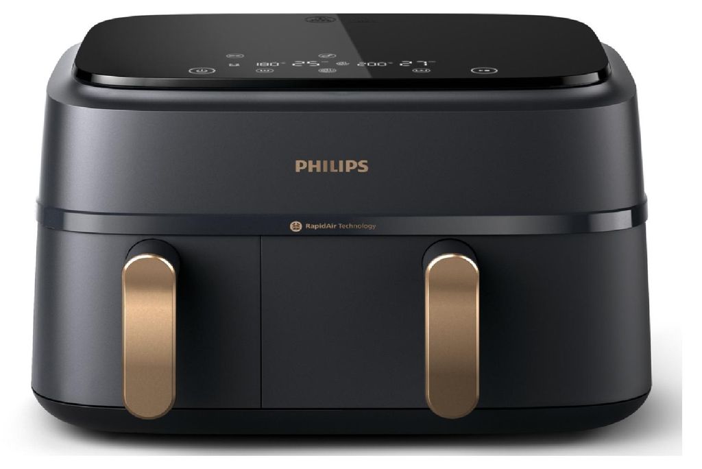 Philips Airfryer 3000 Series Dual Basket inkl. Grillrost + Produktbild 