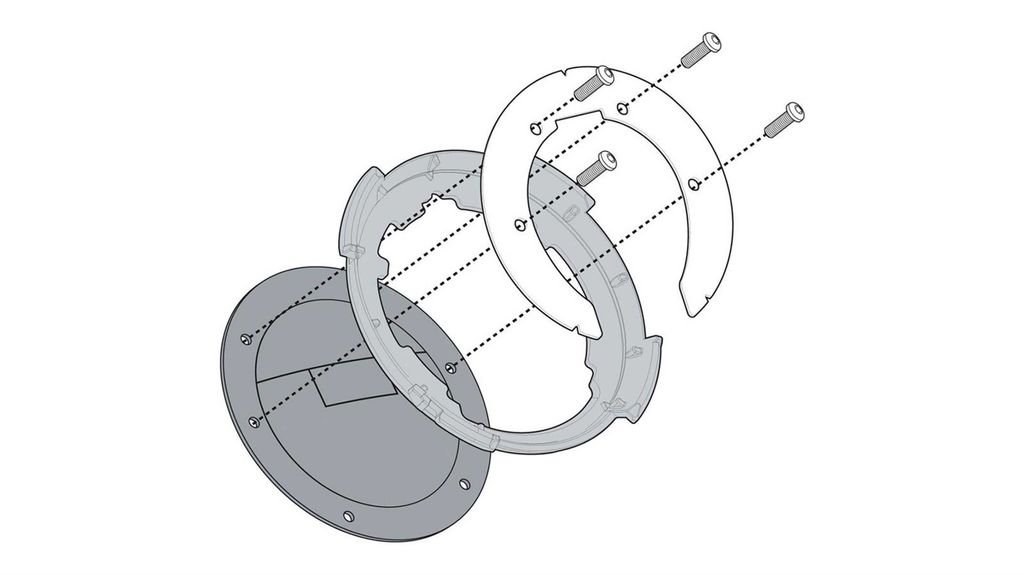 Kappa Tanklock System Kappa Bmw G310Gs 17- Produktbild 