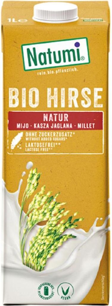 NAPÓJ JAGLANY BEZ DODATKU CUKRÓW BEZGLUTENOWY BIO 1 L - NATUMI