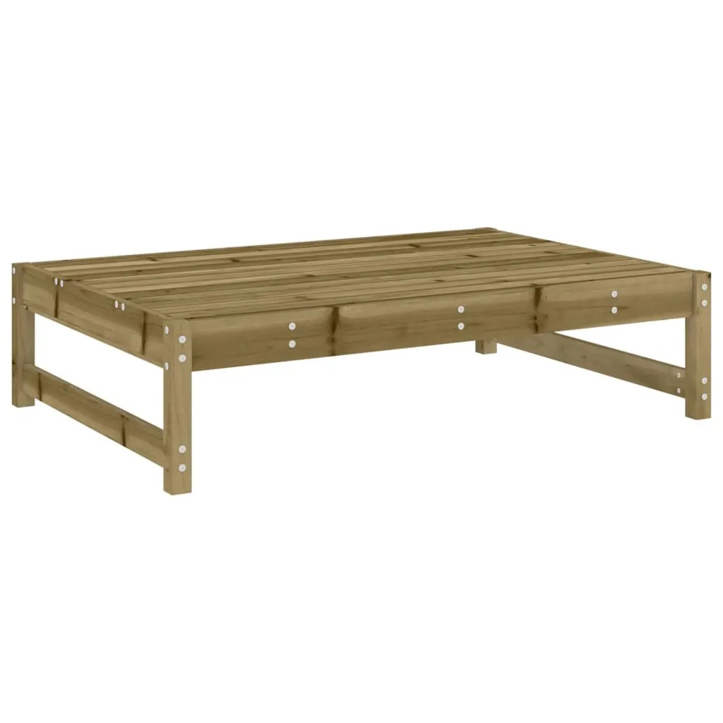 Sgabello da giardino 120x80 cm in legno di pino impregnato