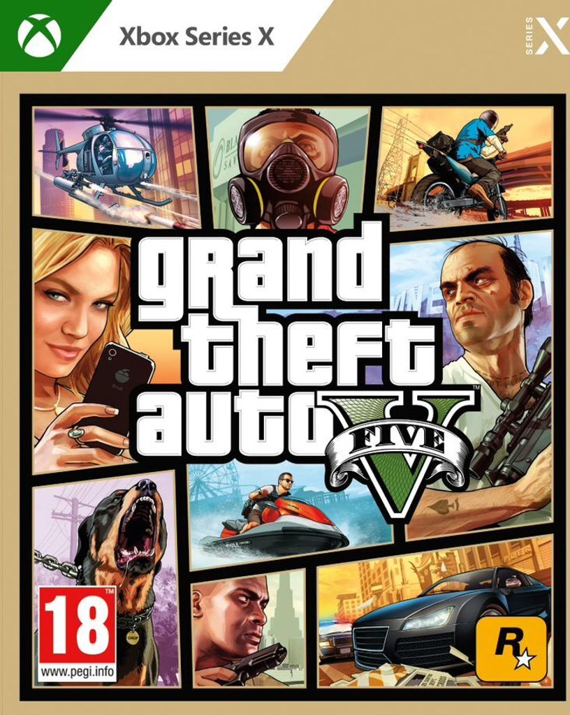 Xbox Games Xbox Series X Grand Theft Auto V (gta 5) PAL PAL