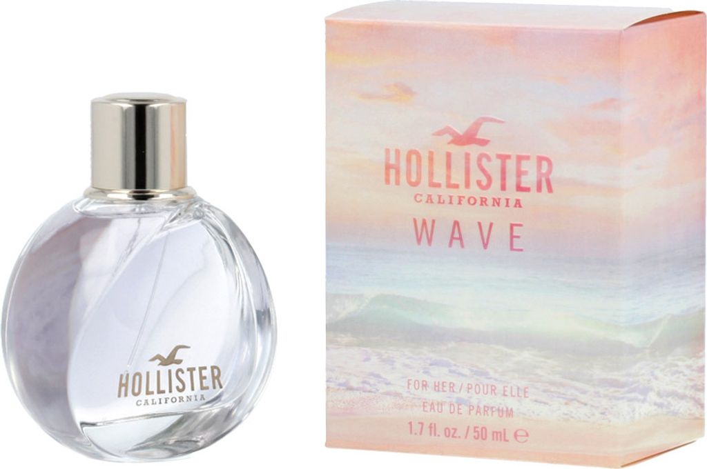 Hollister Wave For Her Eau de Parfum für Damen 50 ml Produktbild 