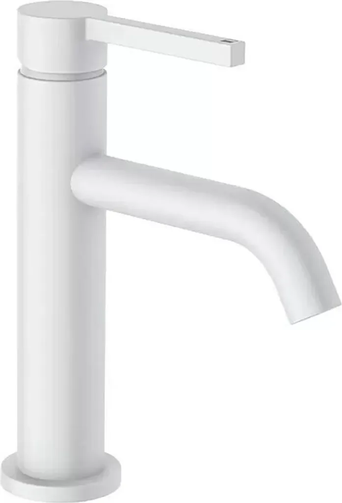 Mitigeur de lavabo pour vasque moderne RAK Ceramics Feeling blanc mat zen